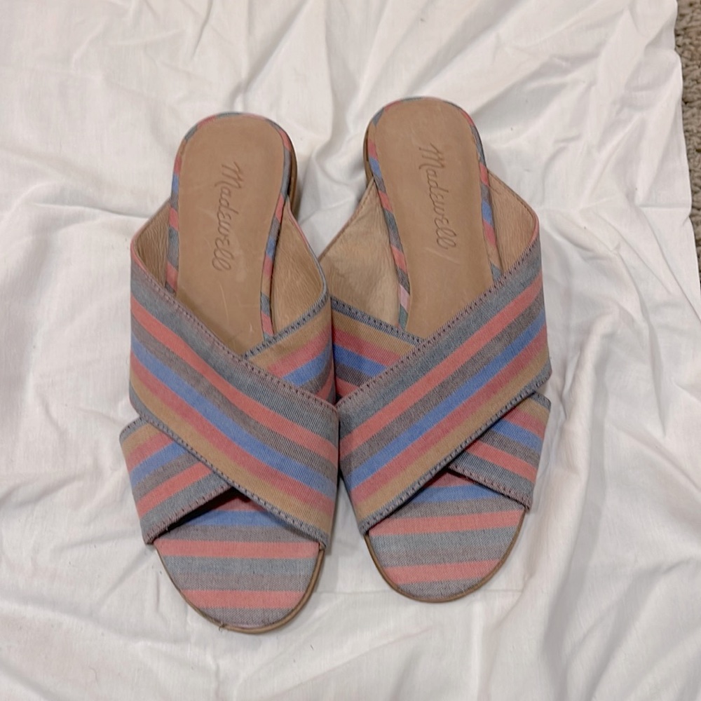 Madewell multicolor sandals - size 5.5 (unworn)